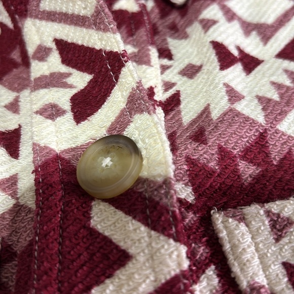 Ariat Fillmore Shacket Shirt/Jkt.,Southwestern print,relaxed fit,button,pockets - Picture 7 of 9